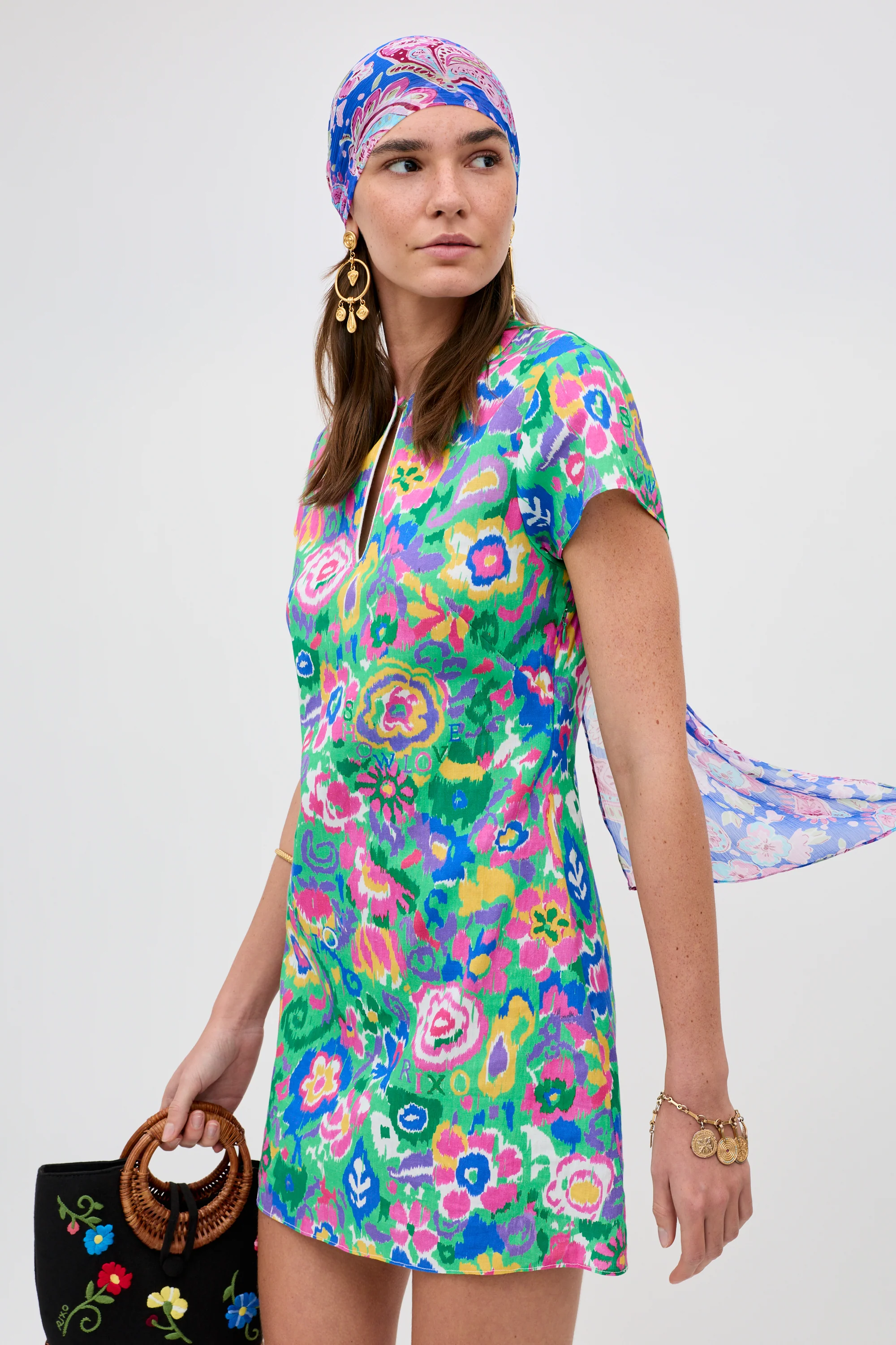 Lolita - Ikat Bloom Green - Image 4