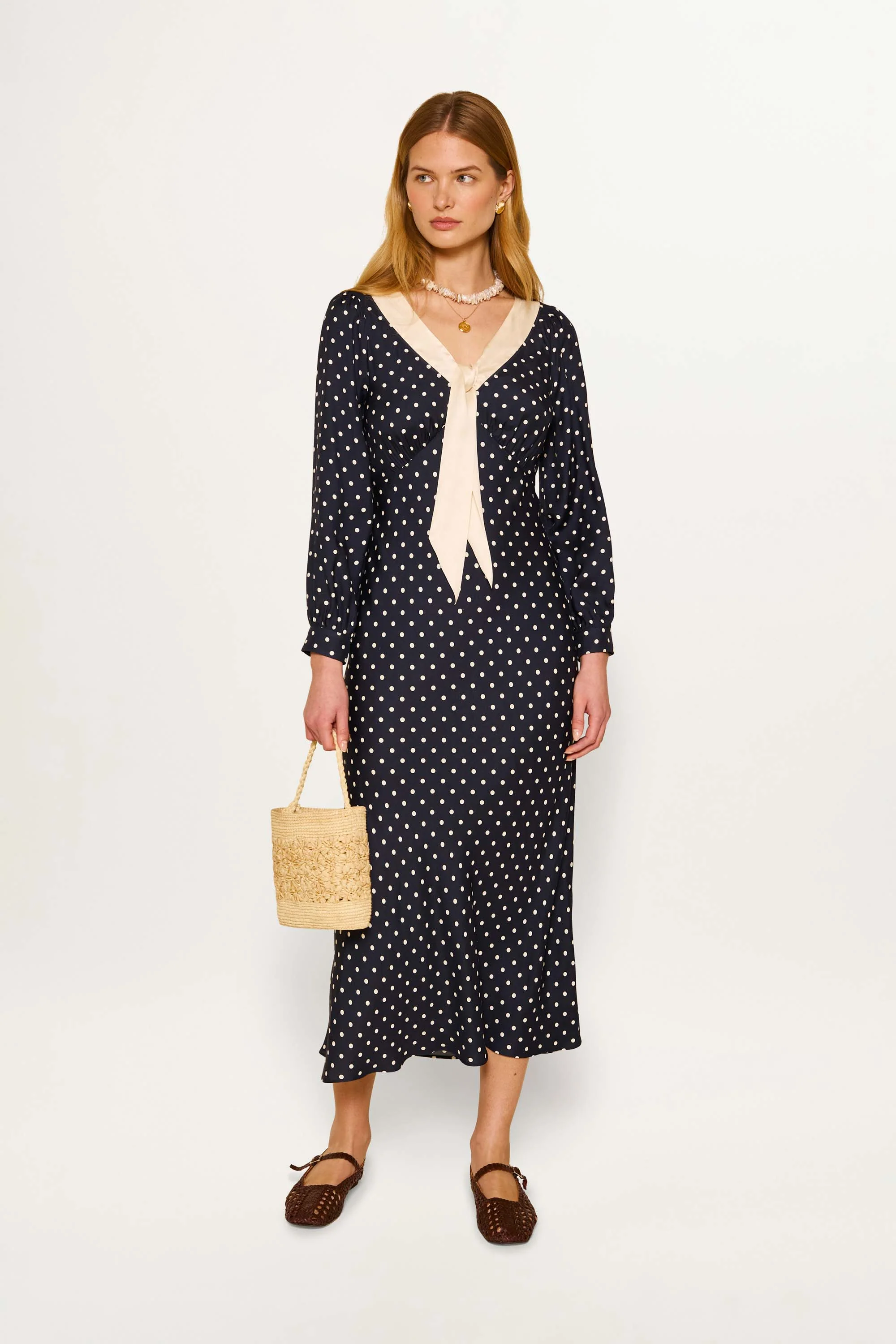 Lotta - Polka Dot Deep Navy