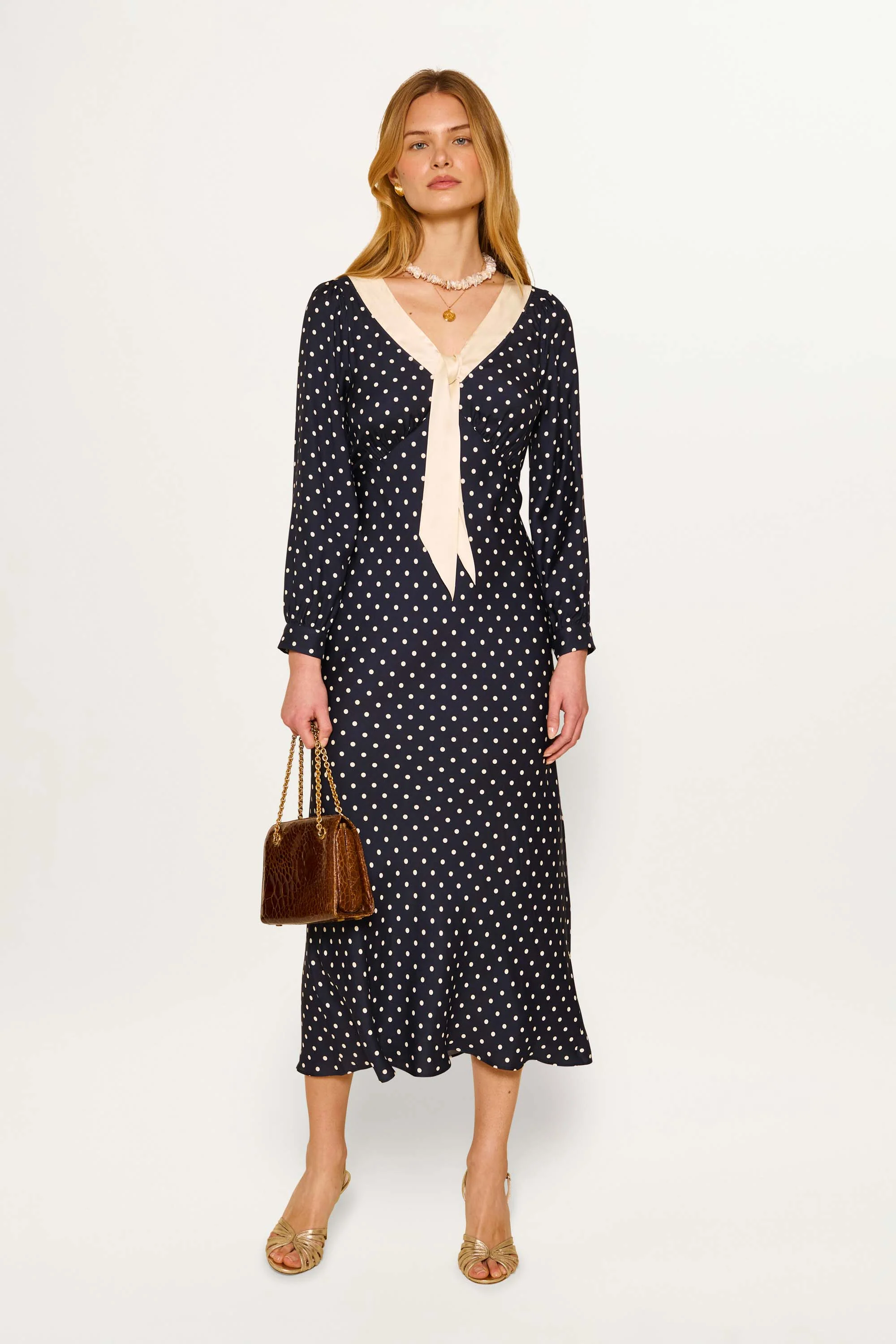 Lotta - Polka Dot Deep Navy - Image 6