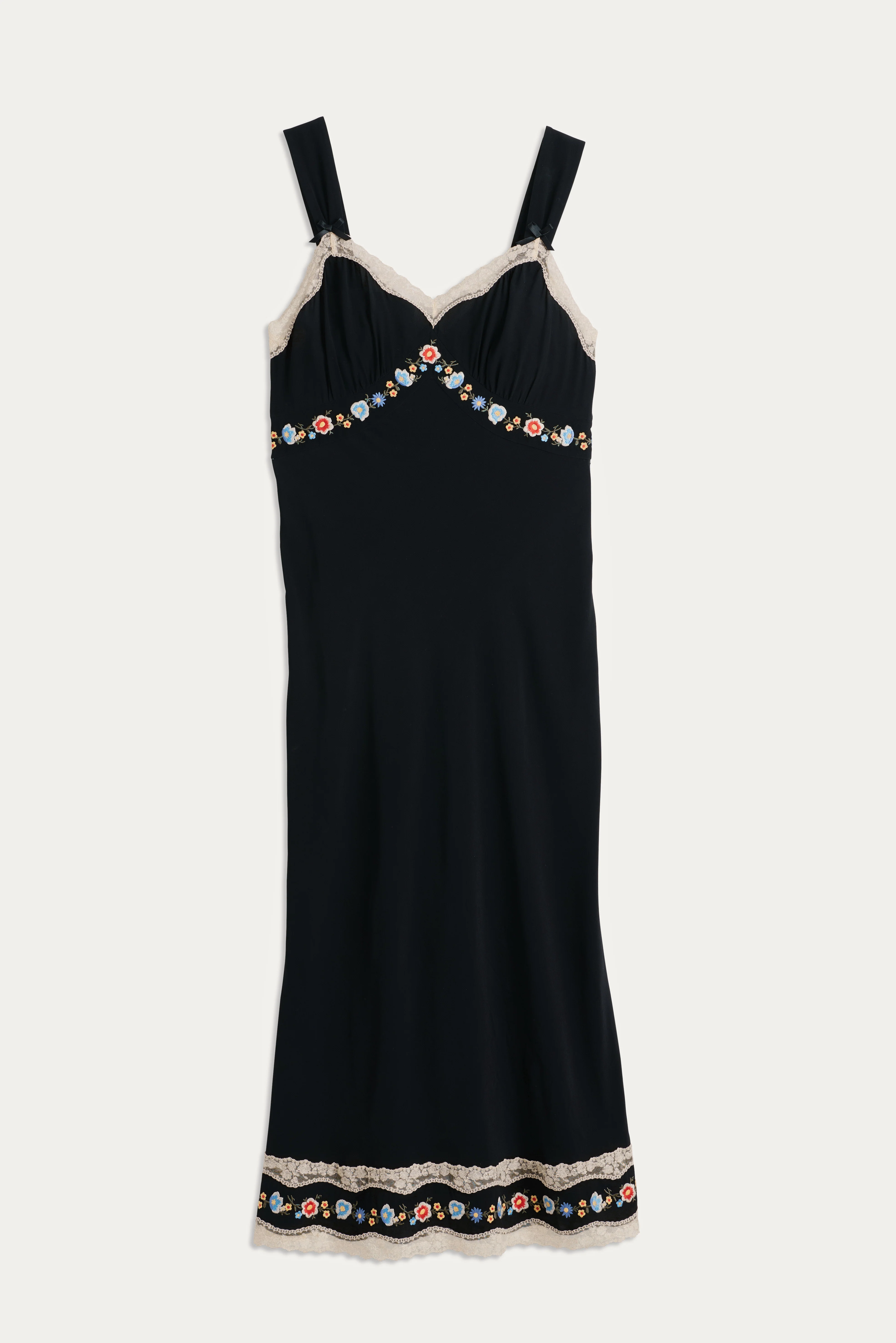 Lucie - Bloom Embroidery Black - Image 2