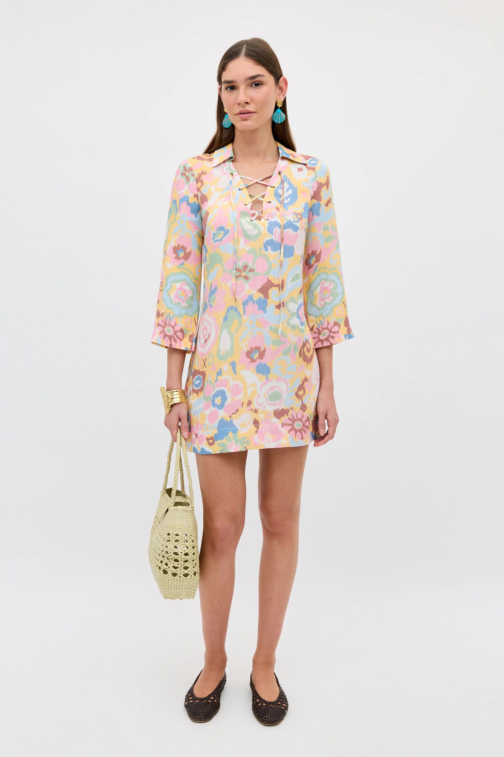 Lucien - Ikat Bloom Yellow - Image 2