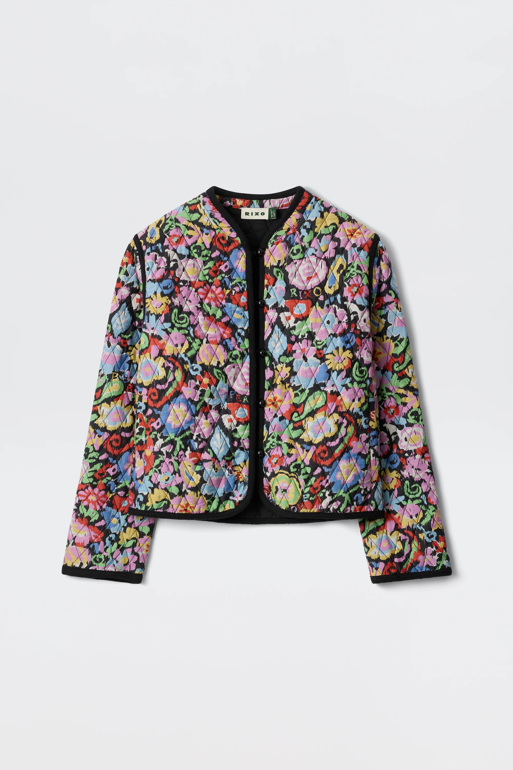 Lyanne - Ikat Bloom Charcoal - Image 5