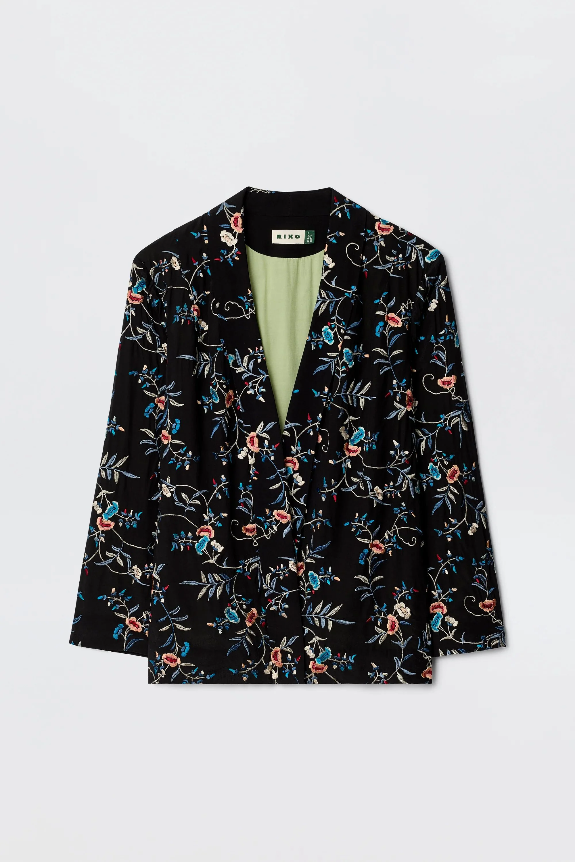 Malachy - Botanical Embroidery Black - Image 7