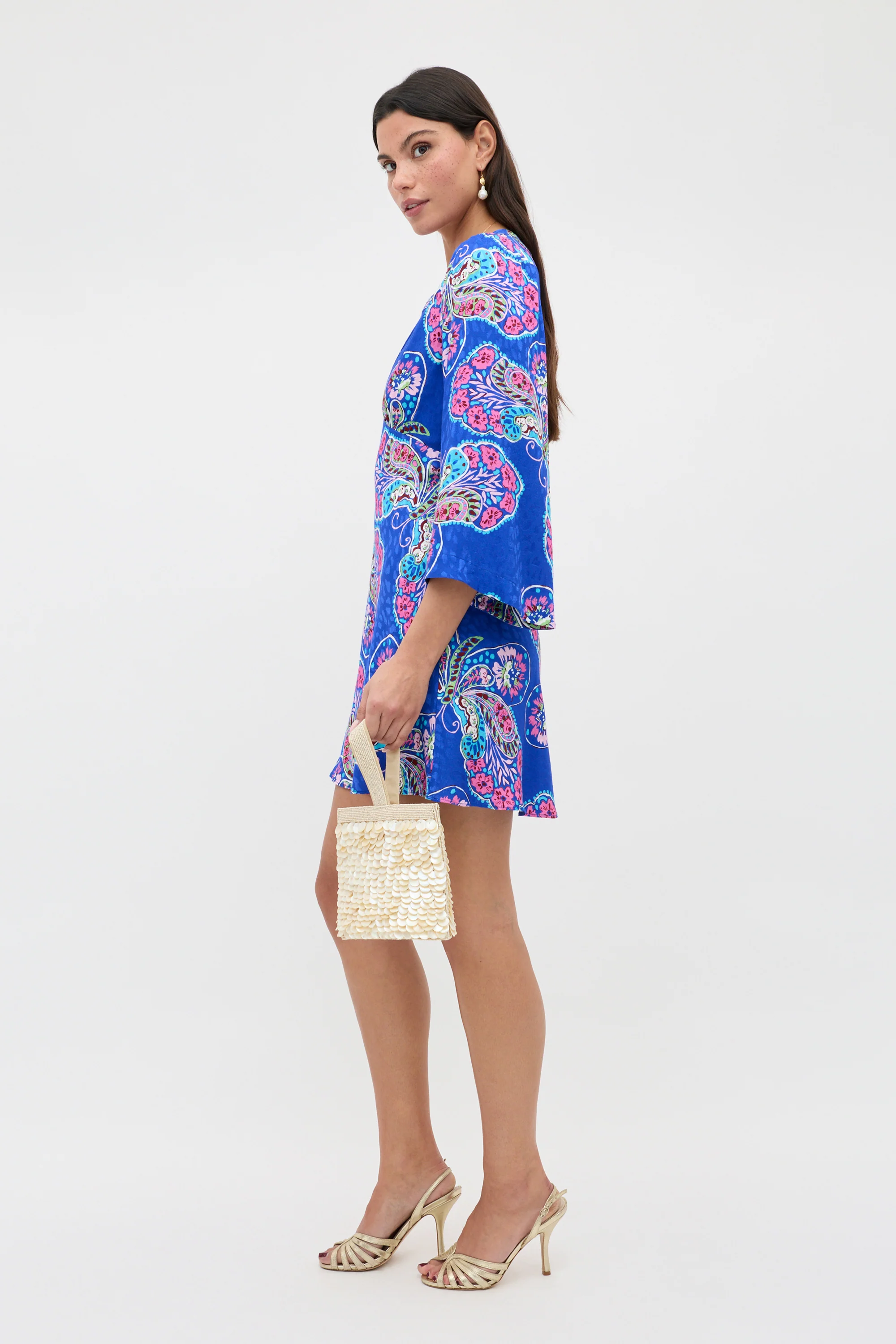 Margaux - Butterfly Bloom Jacquard Blue - Image 6