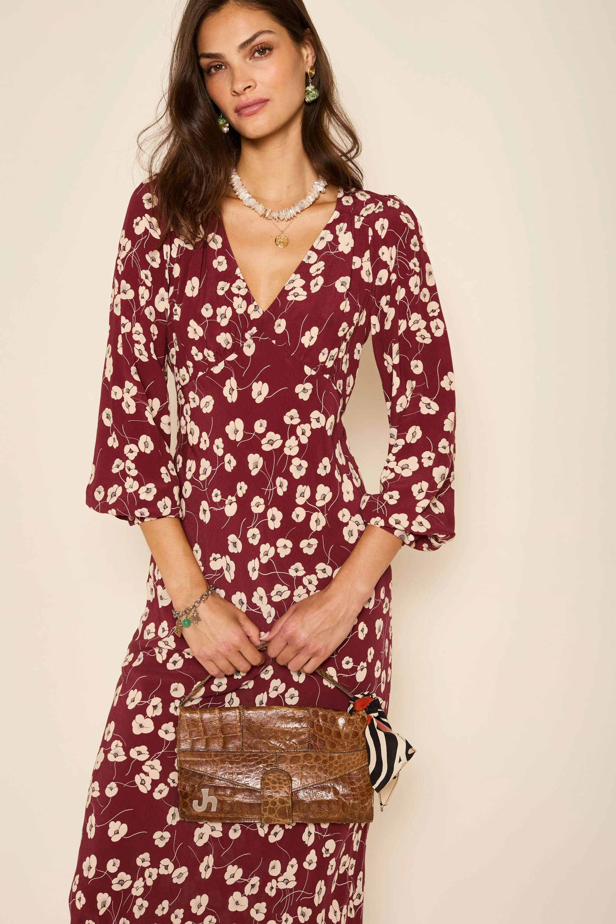 Mavis - Autumn Cherry Maroon - Image 4