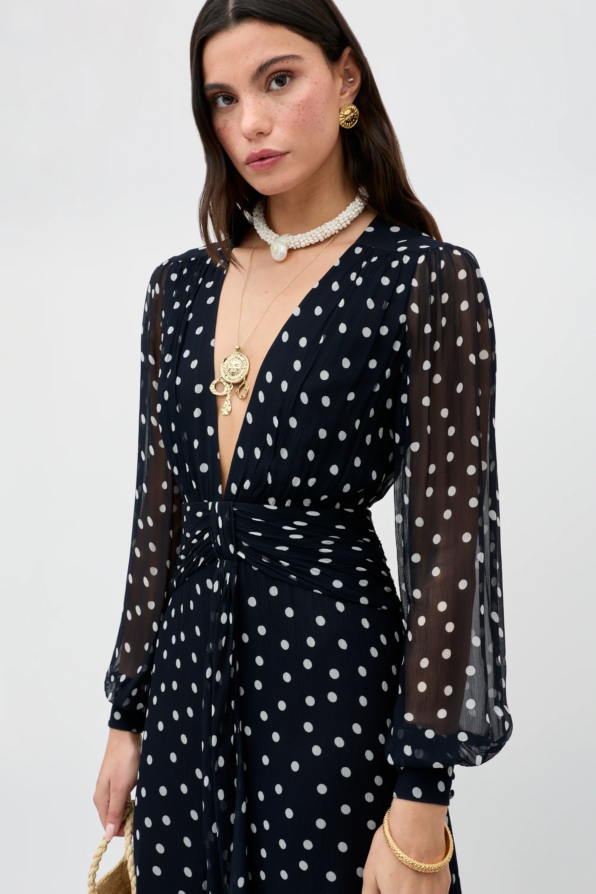 Meera - Bohemia Spot Deep Navy - Image 4
