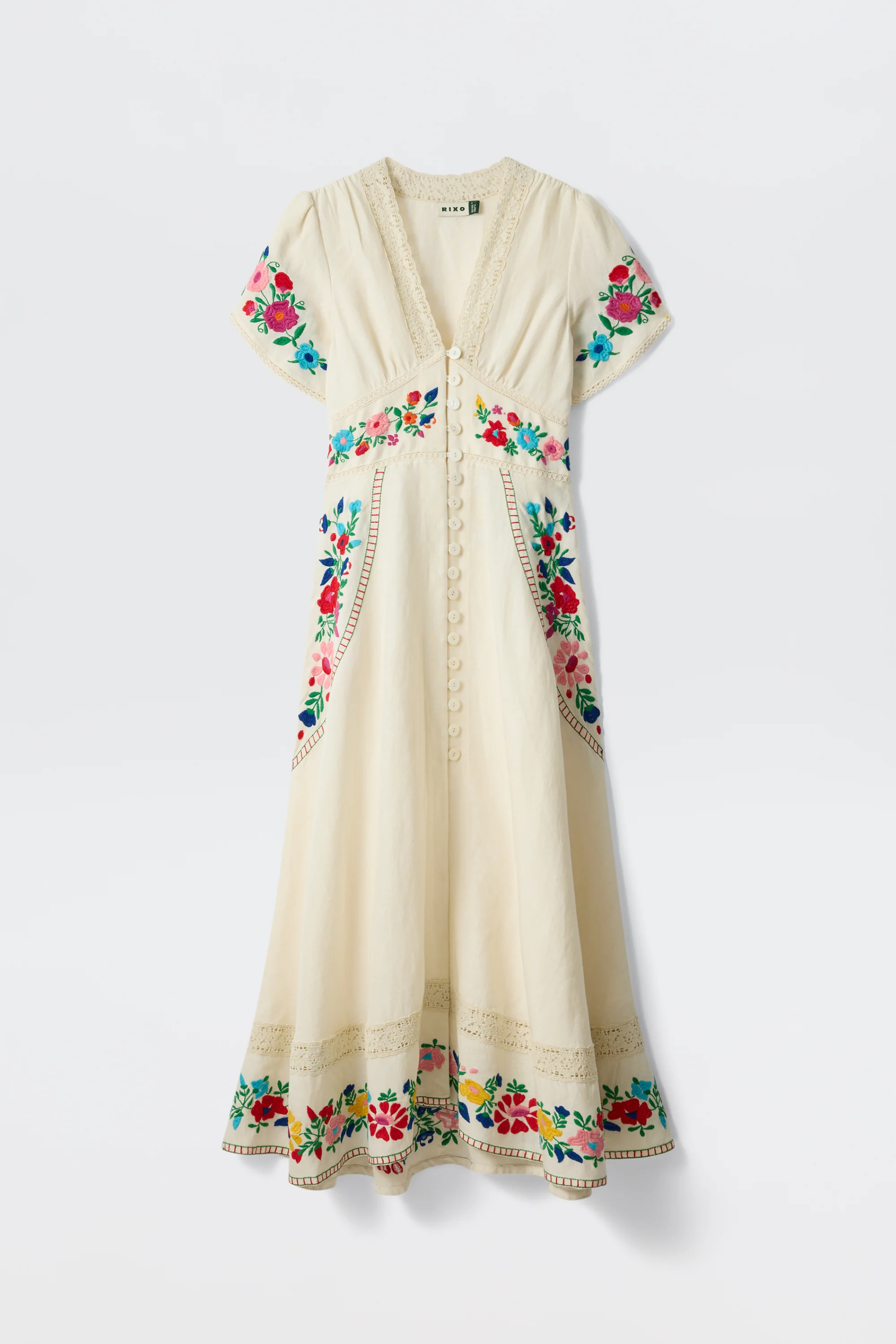 Novara - Anemone Embroidery Cream - Image 7