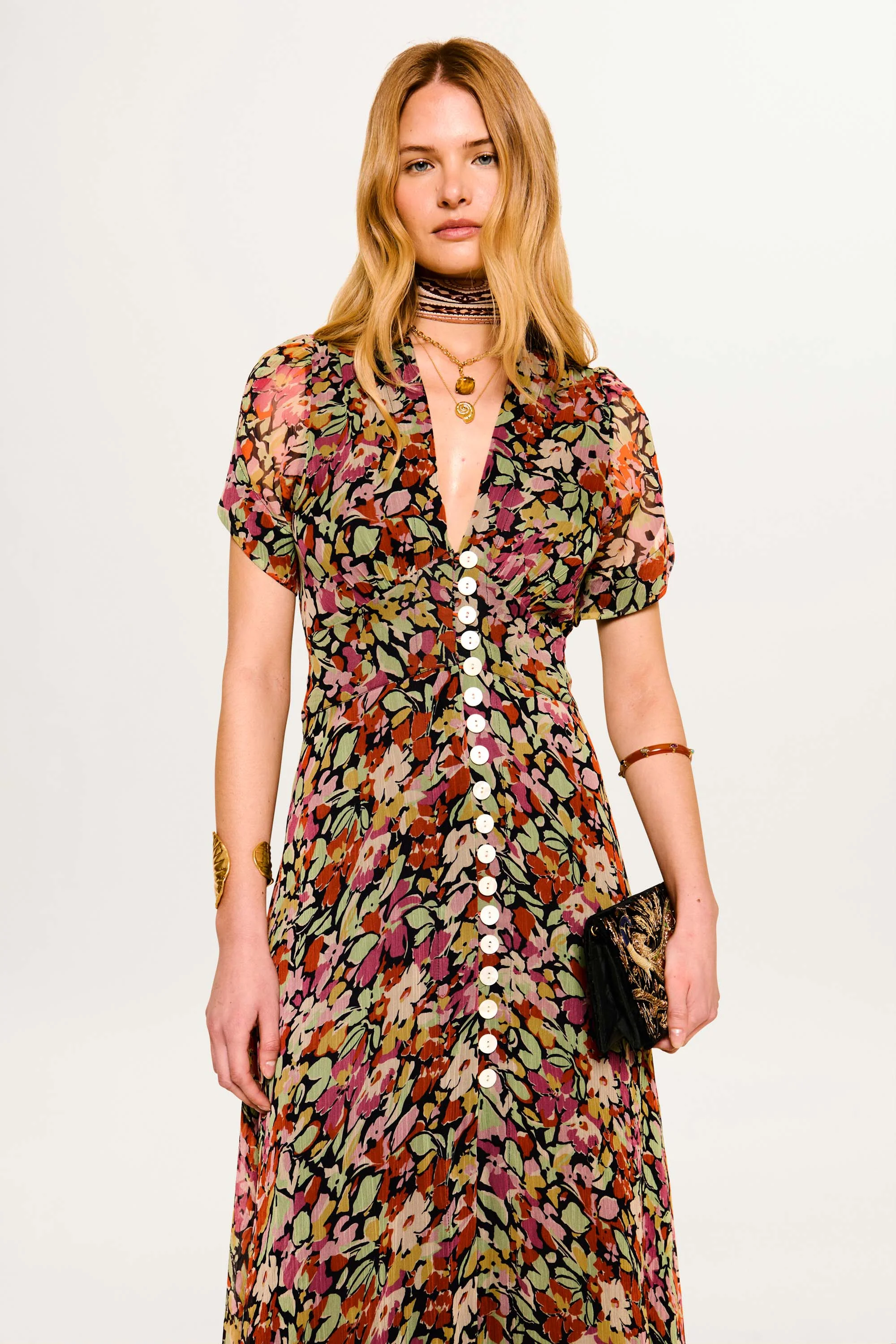 Novara - Vintage Floral Deep Navy - Image 4
