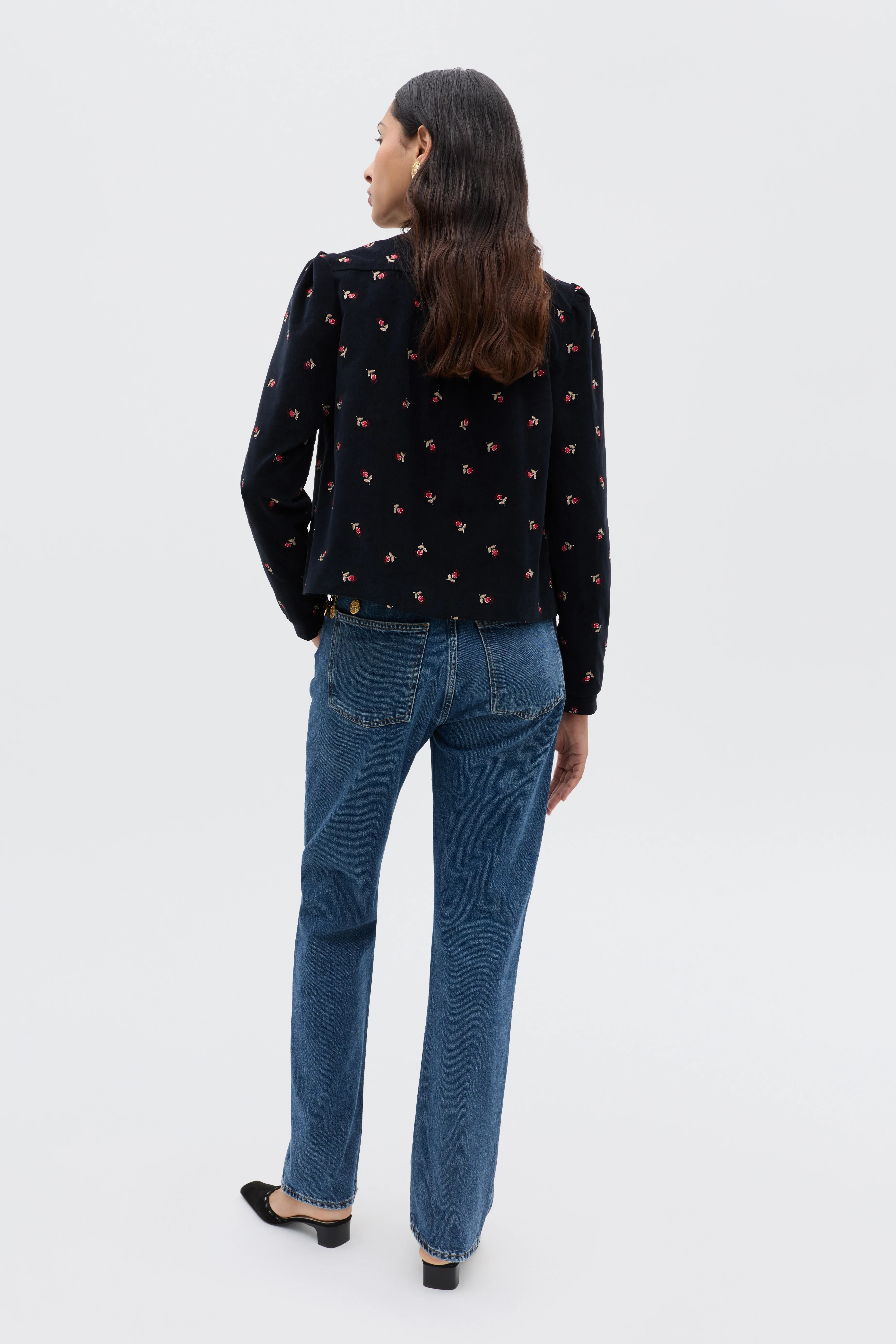 Nyla - Dandy Embroidery Deep Navy - Image 5
