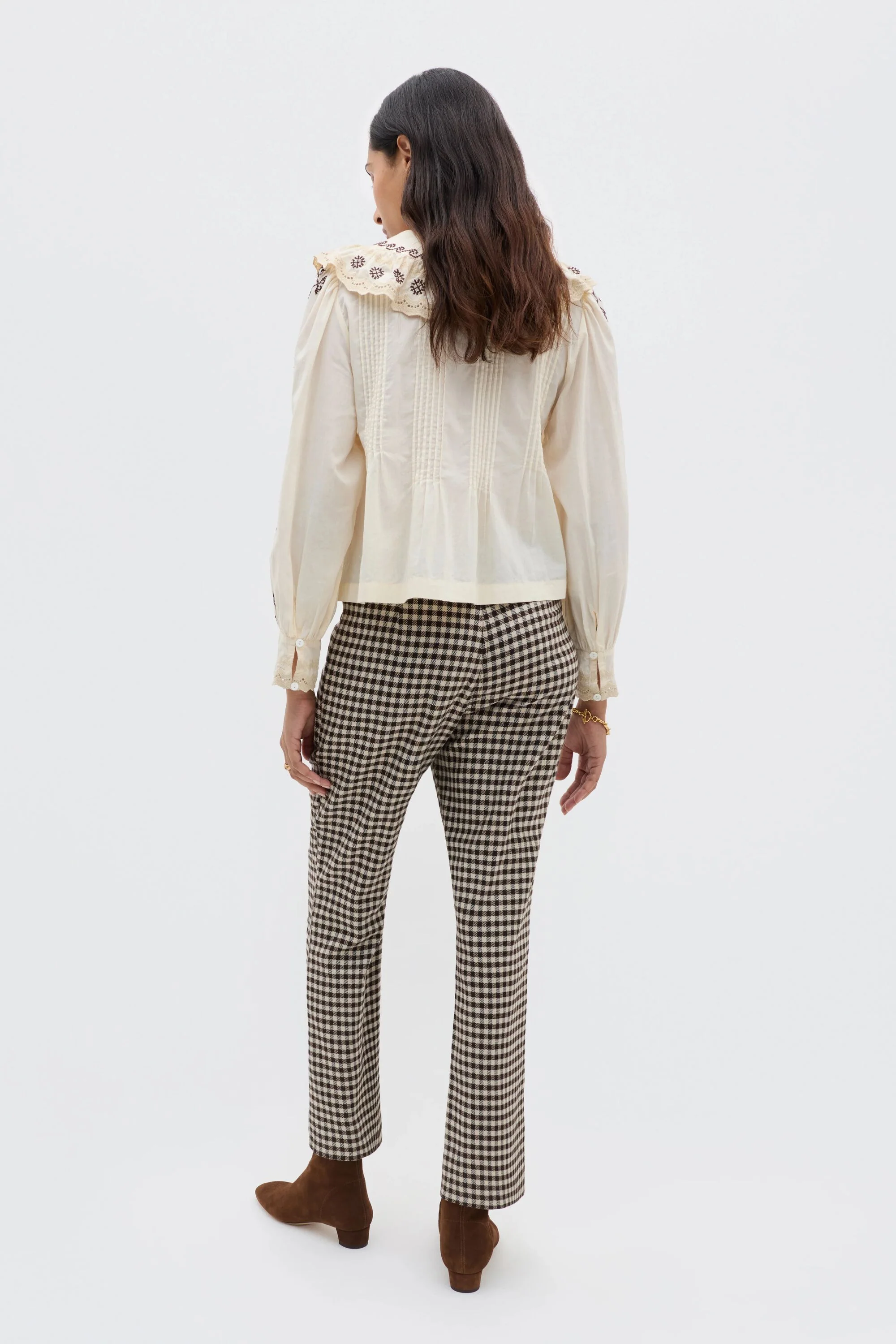 Percy  -  Mila Embroidery Brown - Image 3