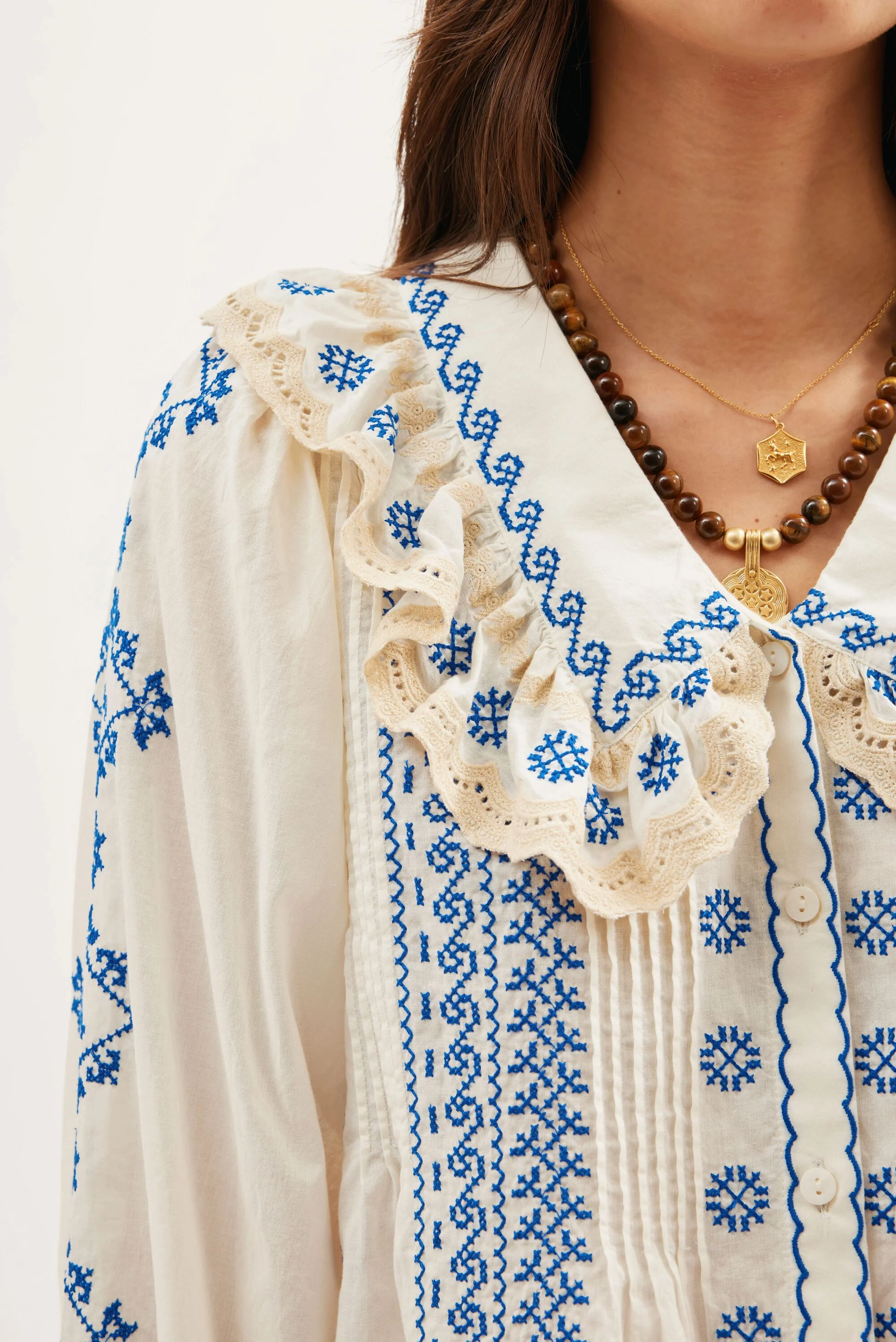 Percy - Mila Embroidery Cream - Image 4