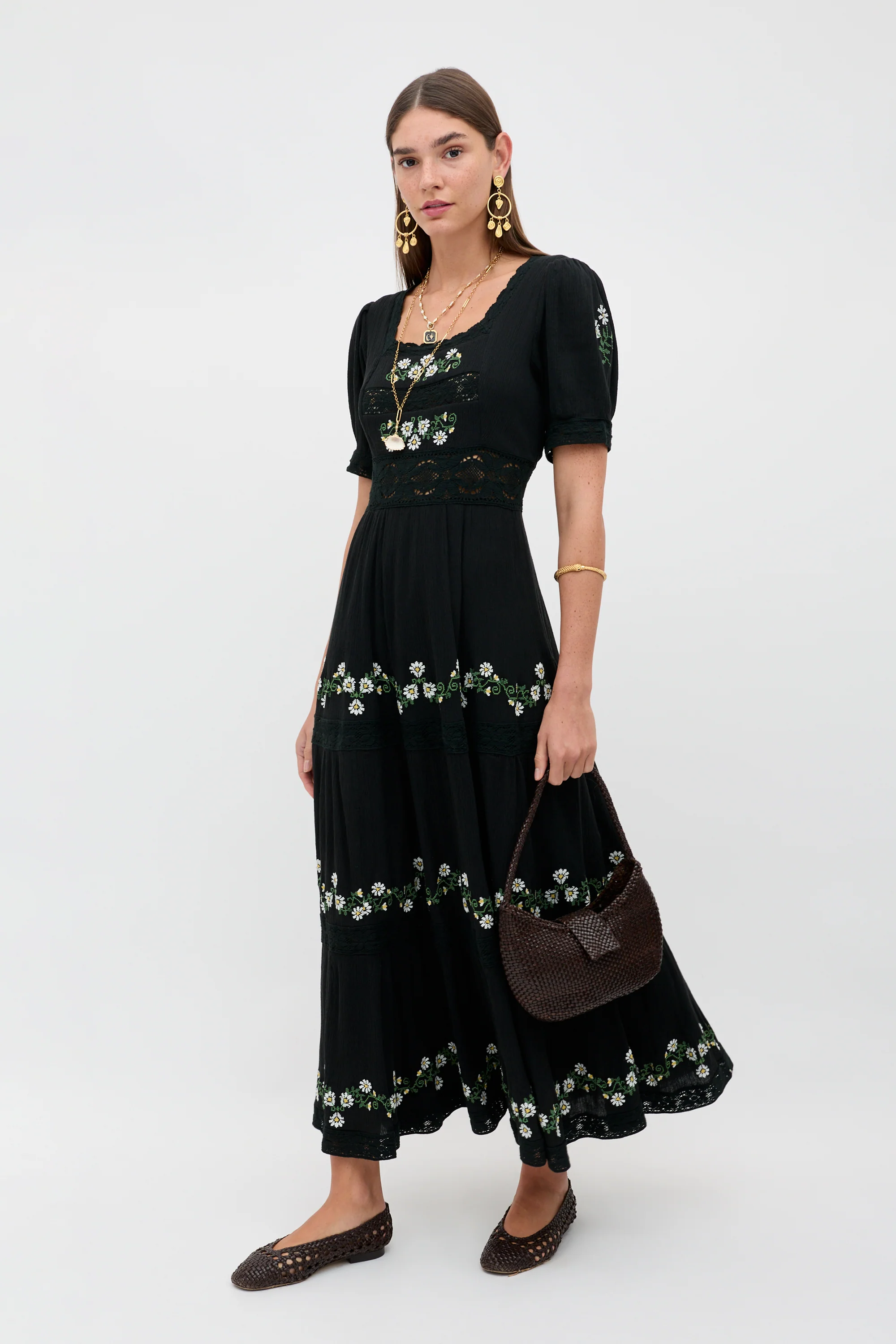 Philippa - Lilia Embroidery Black - Image 3