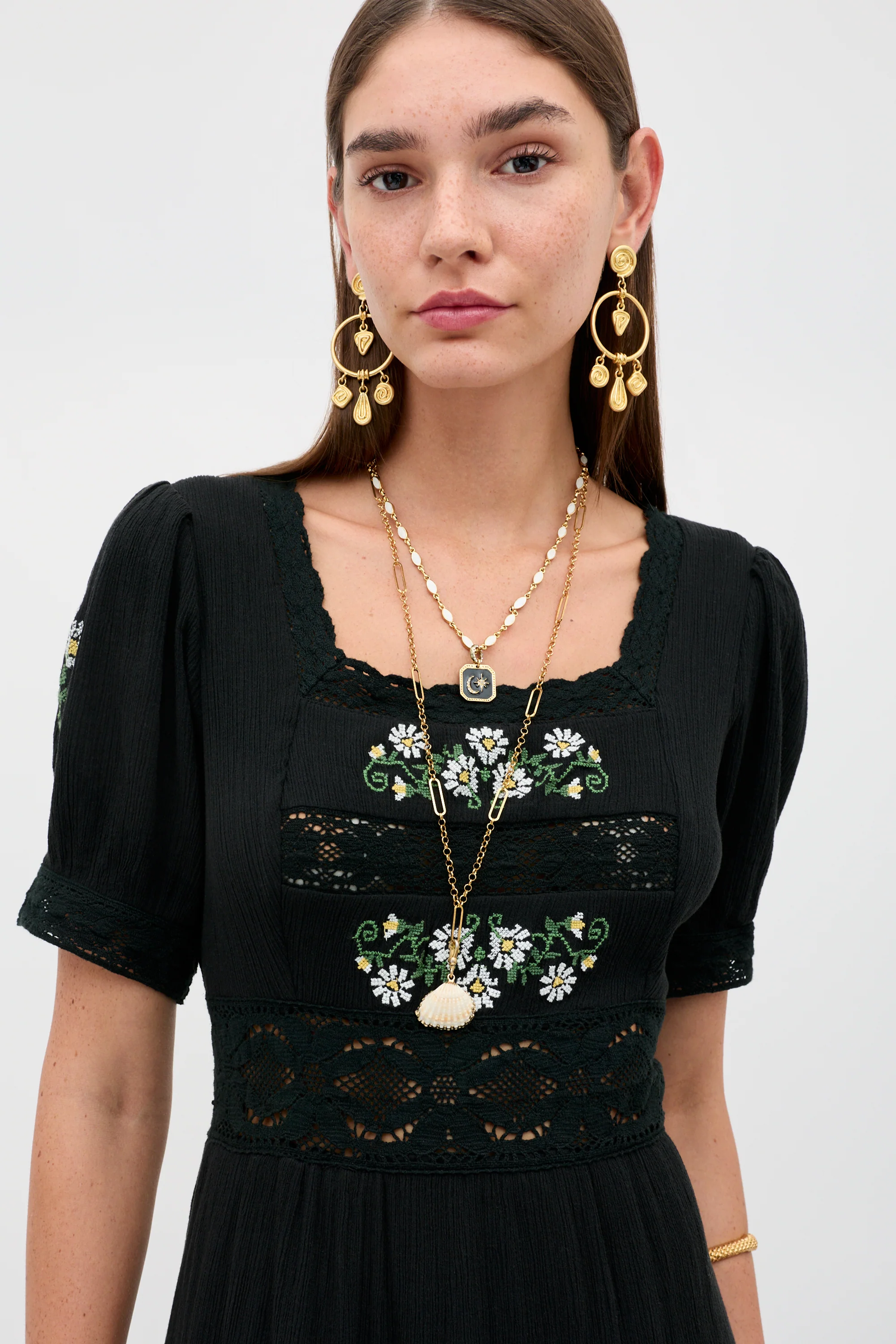 Philippa - Lilia Embroidery Black - Image 4