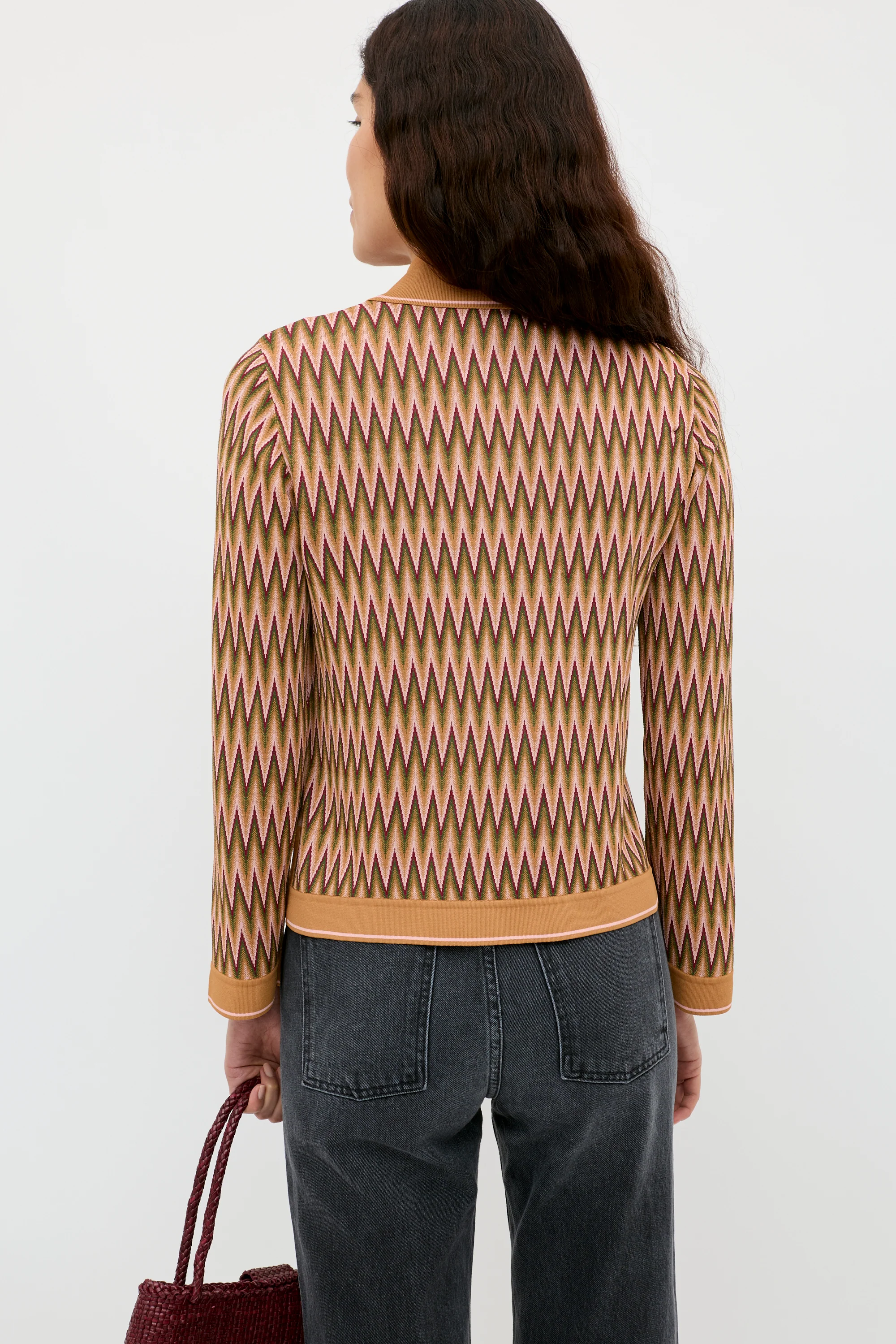 Quinley  -  Maeve Jacquard Multi - Image 2