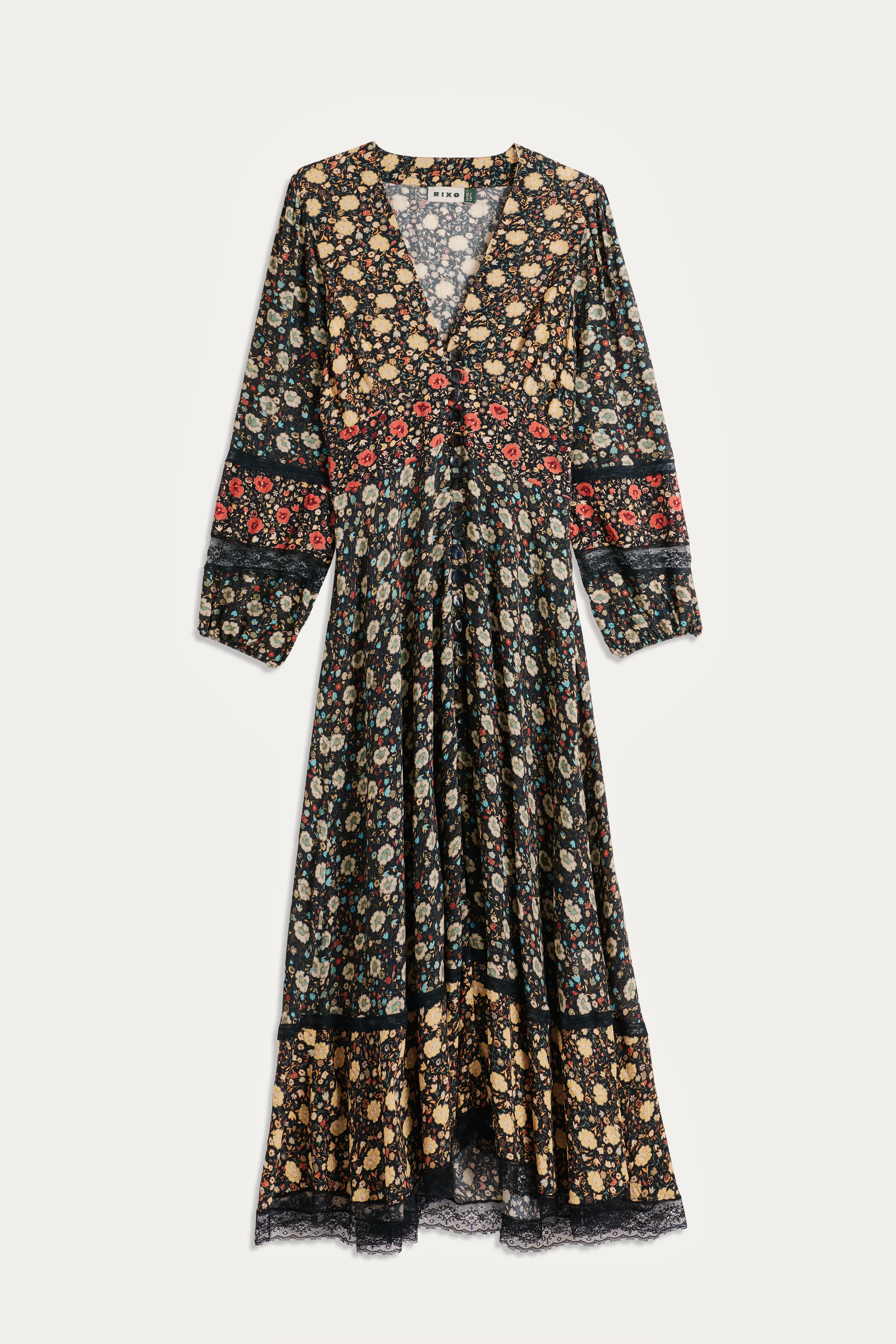 Raven - Eva Floral Mix Black - Image 6