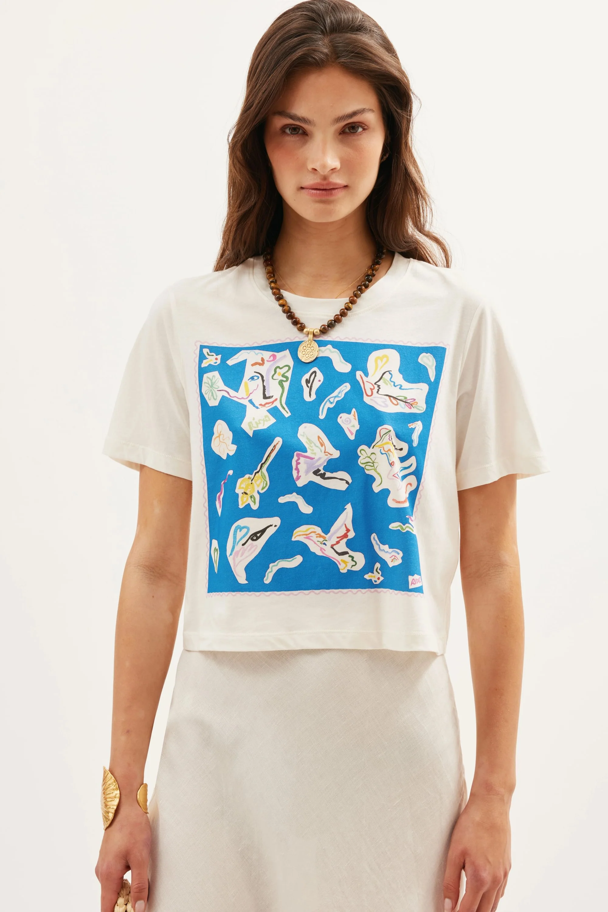 Ria- Abstract Paint Blue
