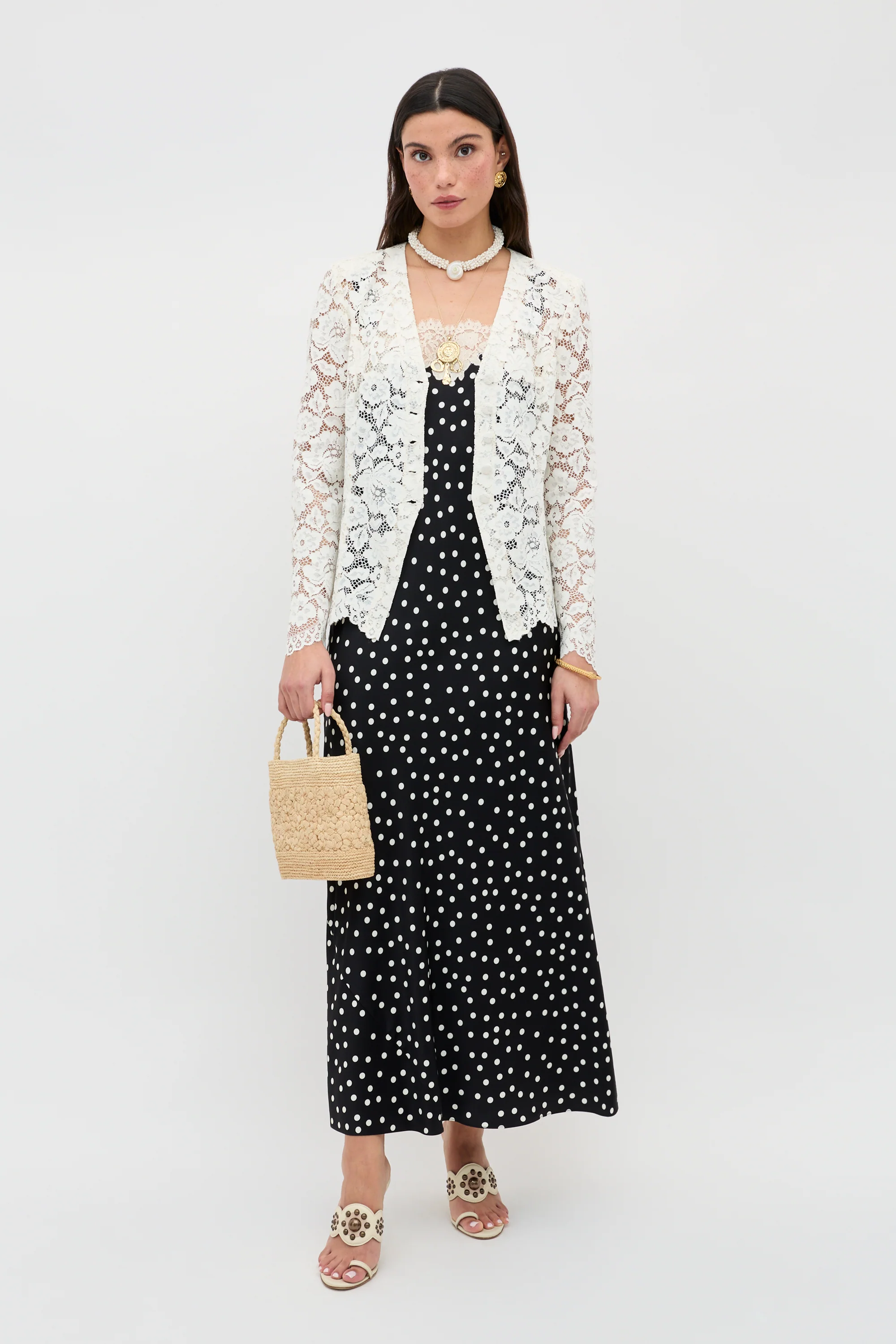 Rosamarie - Scattered Dot Black - Image 3