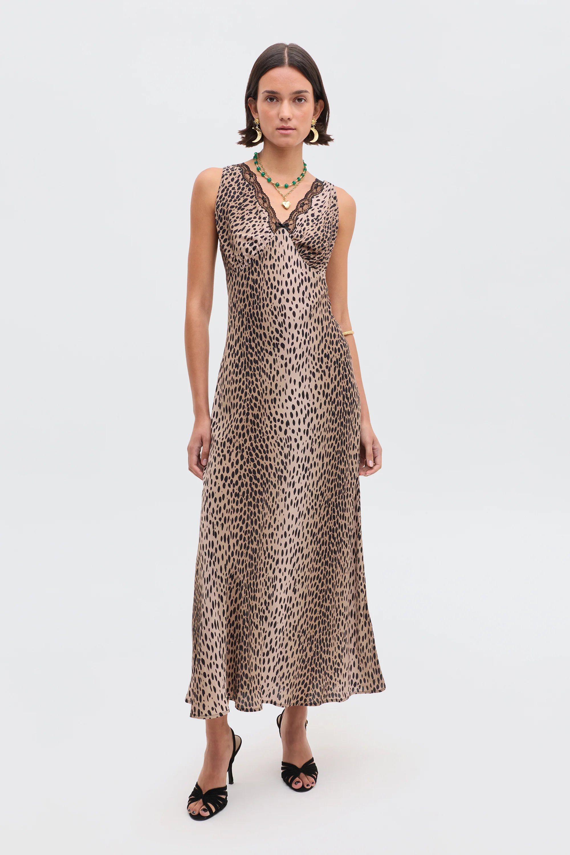 Sandrine - Antelope Spot Black