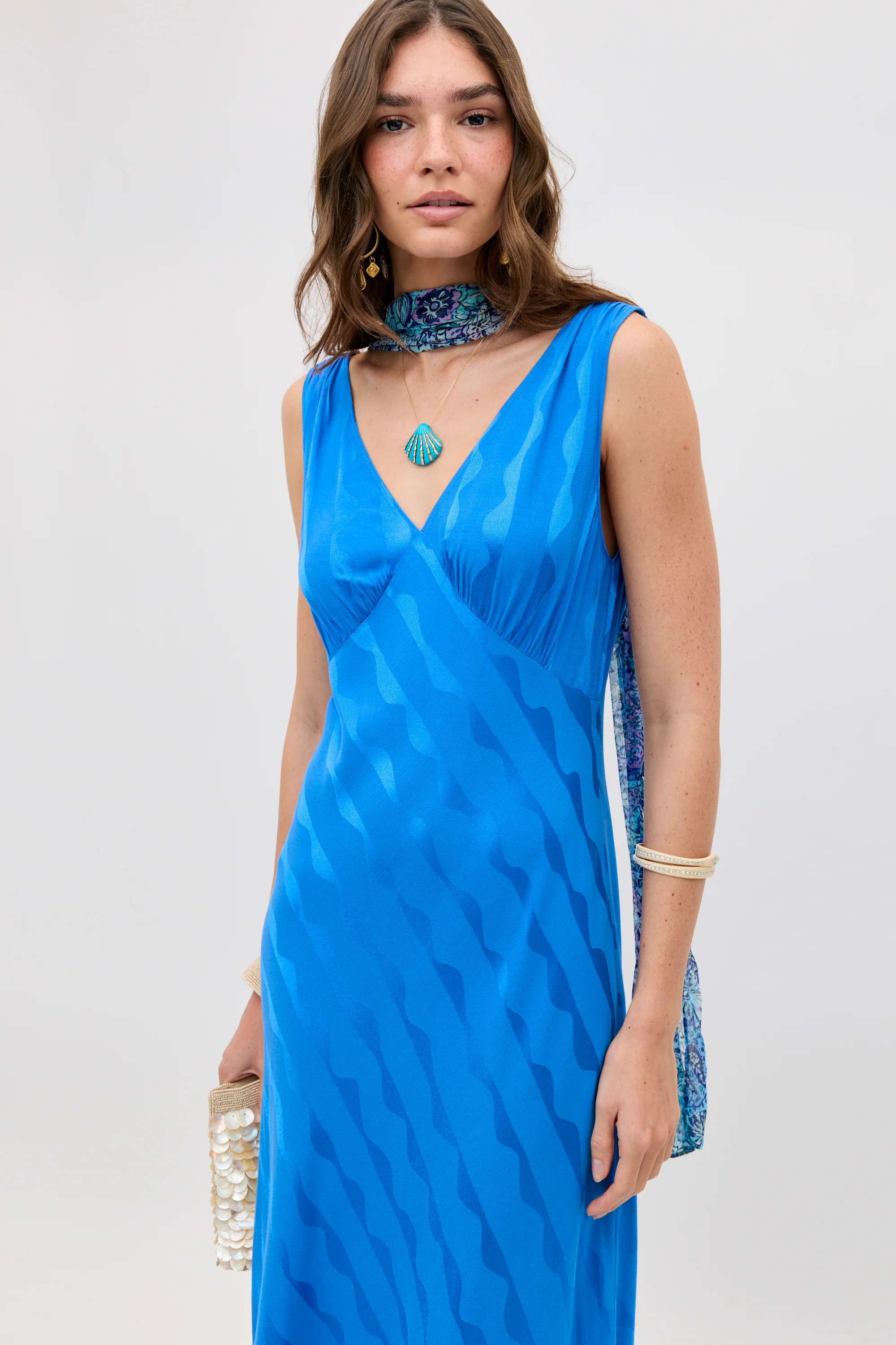 Sandrine - Wave Jacquard Blue - Image 4