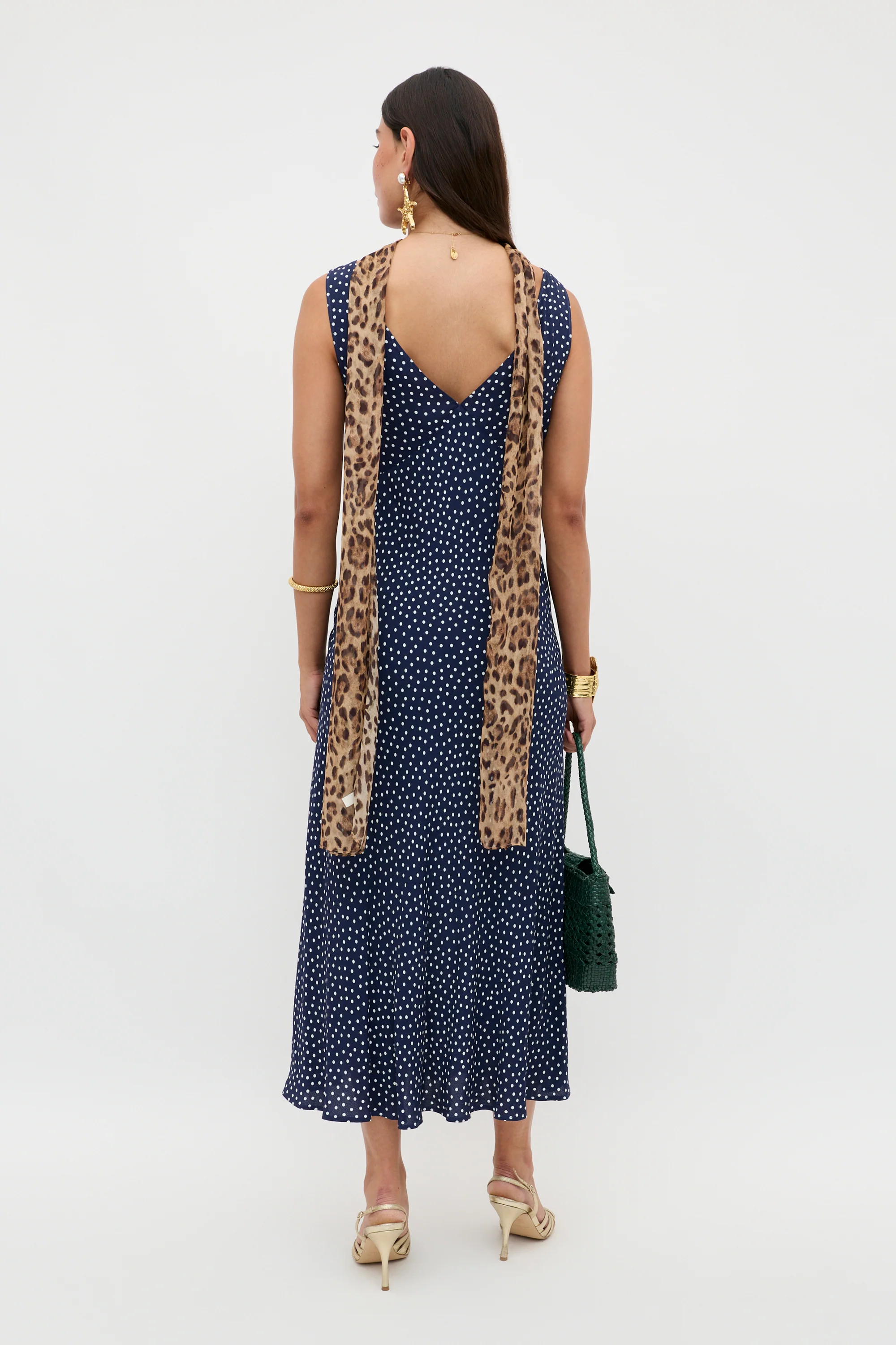 Sandrine - Mini Dot Navy - Image 3