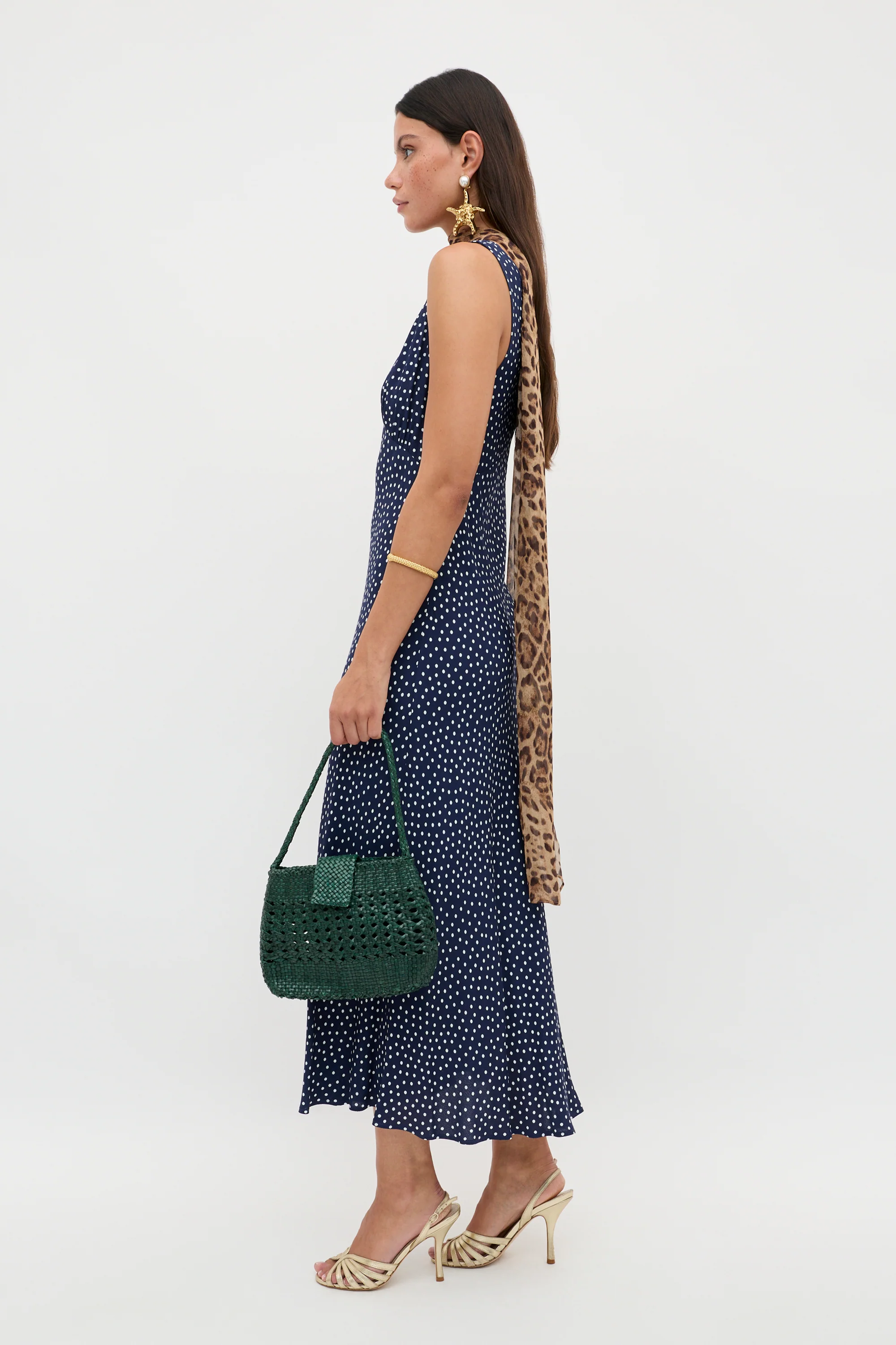 Sandrine - Mini Dot Navy - Image 4