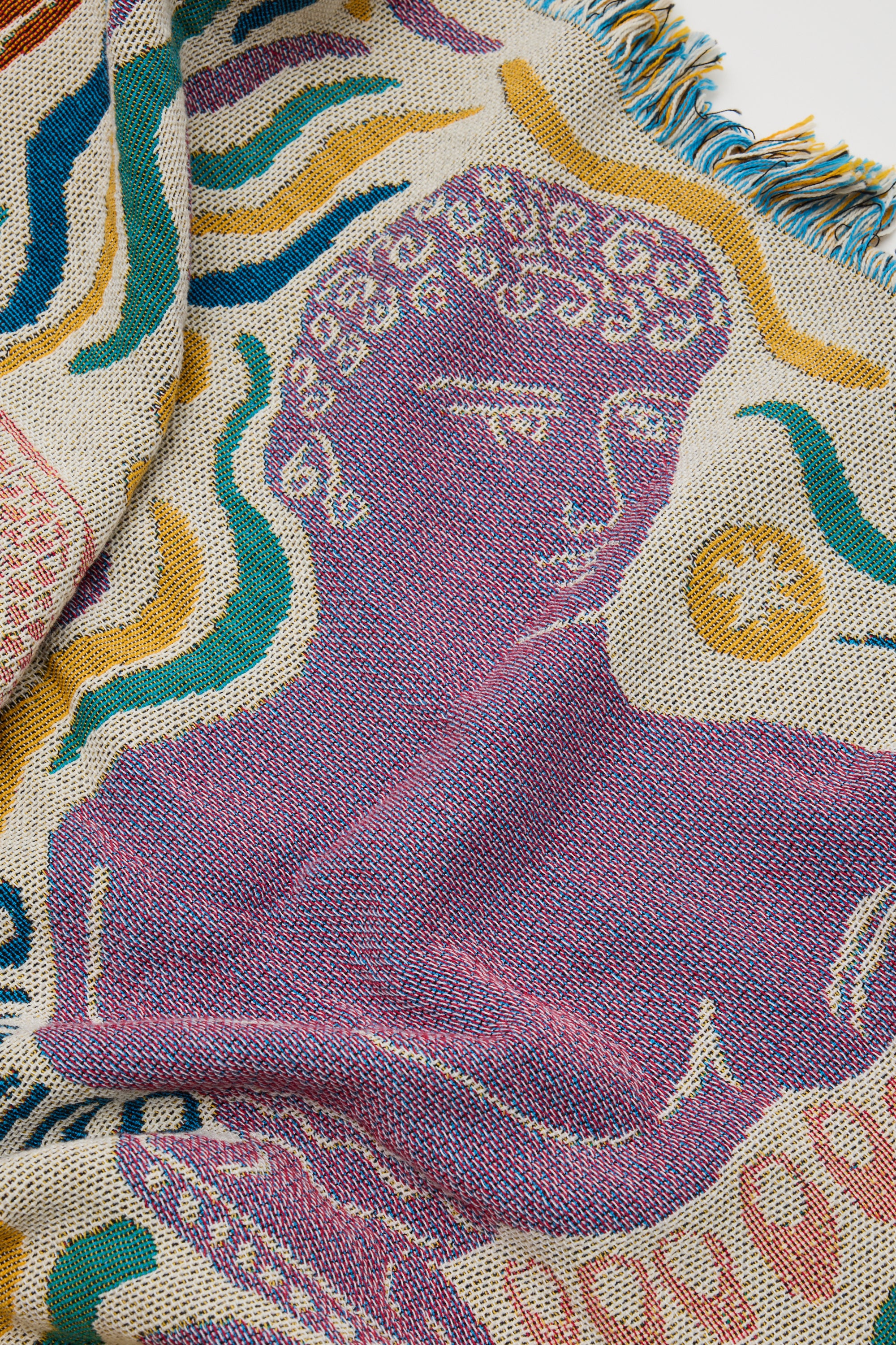 Athena Throw - Ivory - Image 3