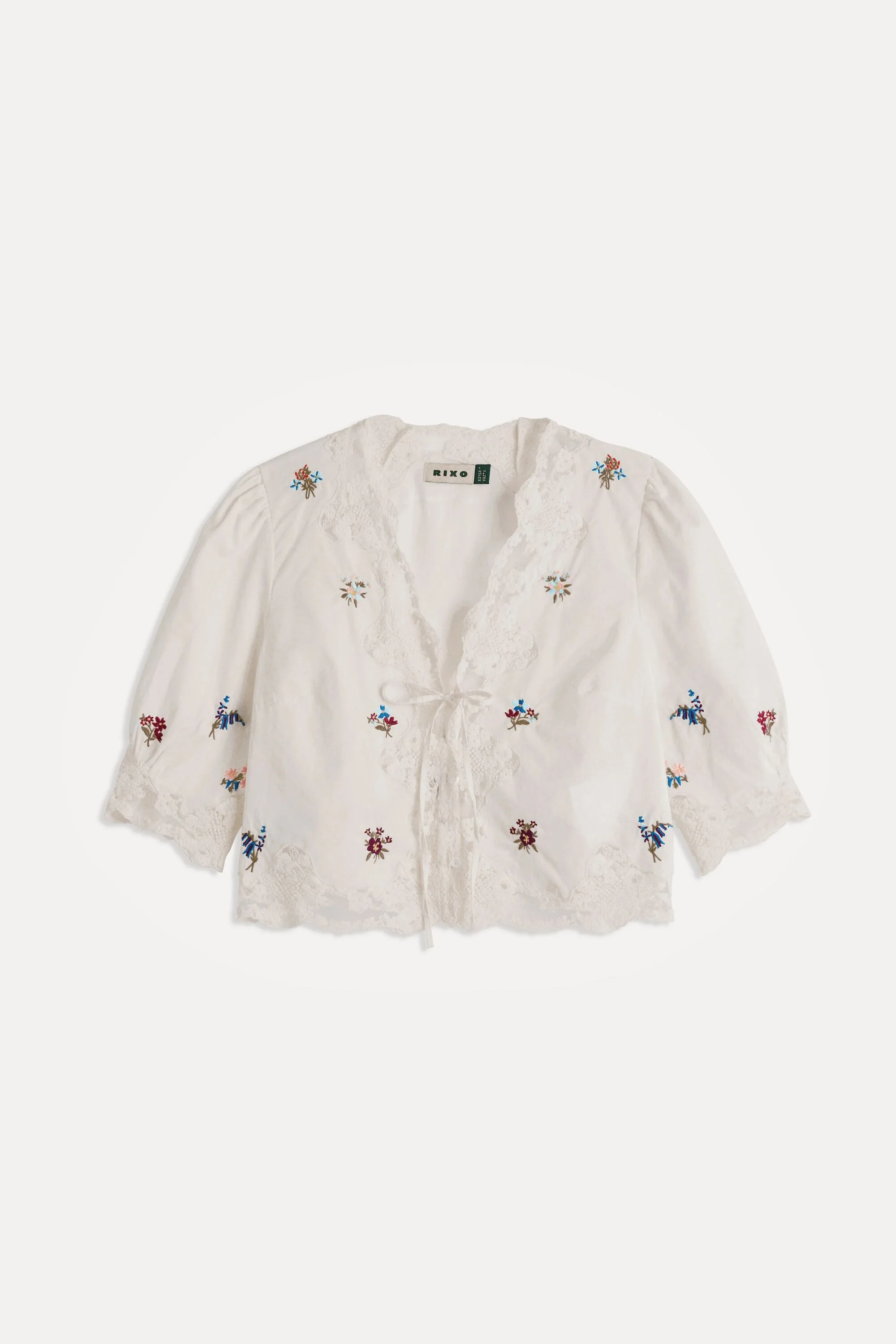 Ursula - Bud Embroidery White - Image 6