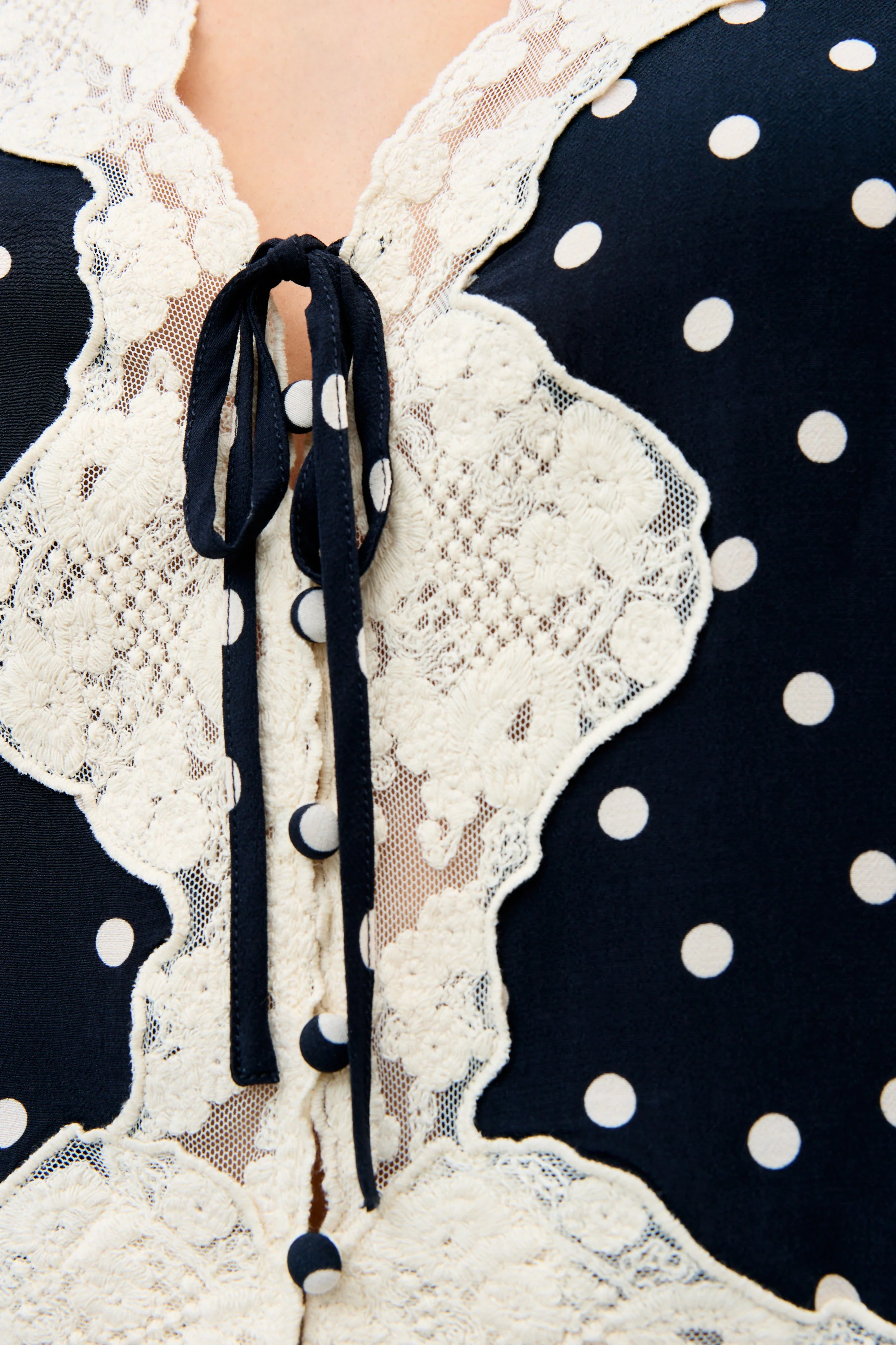 Ursula - Layla Dot Navy - Image 4