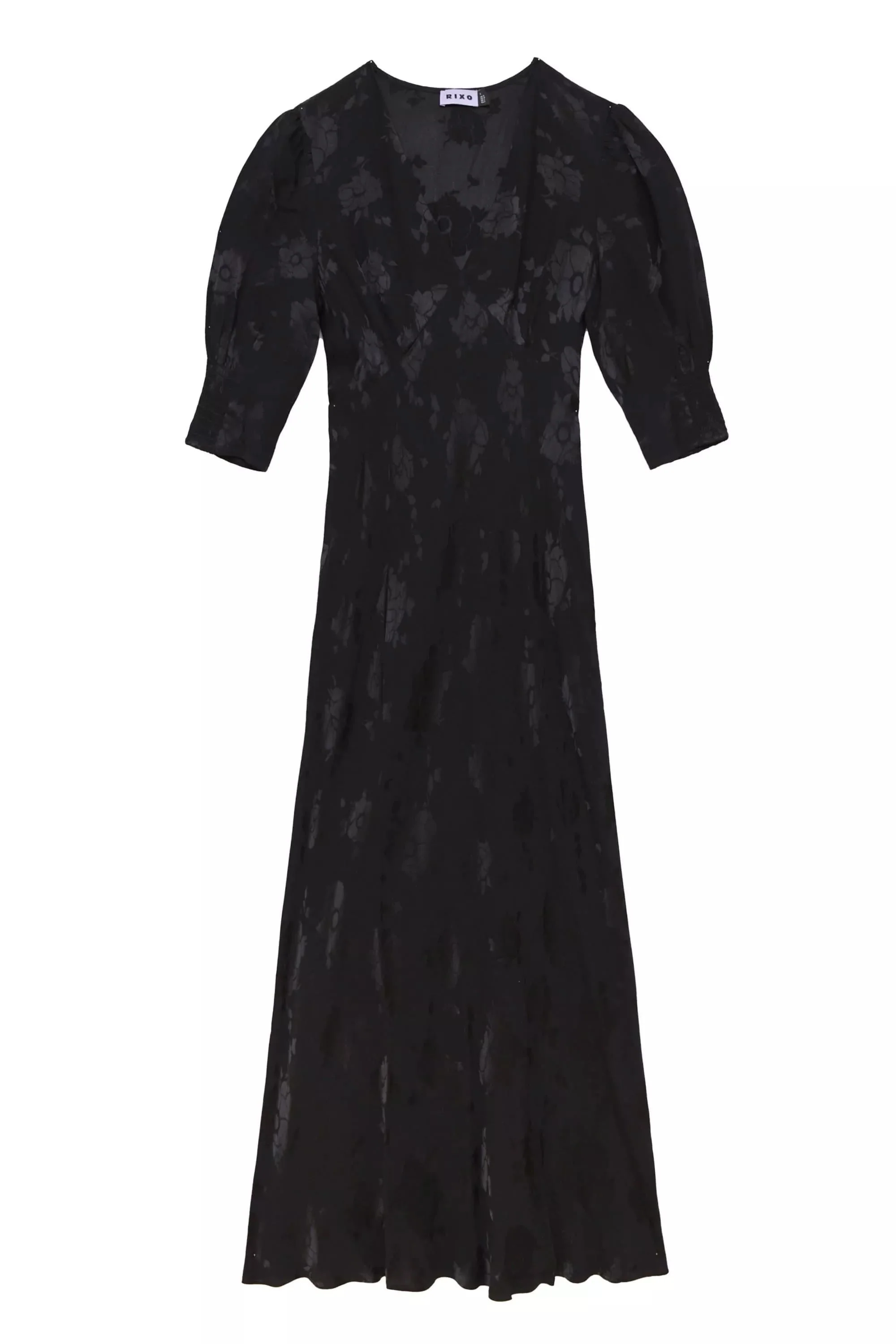 Zadie - Black Poppy Jacquard - Image 6