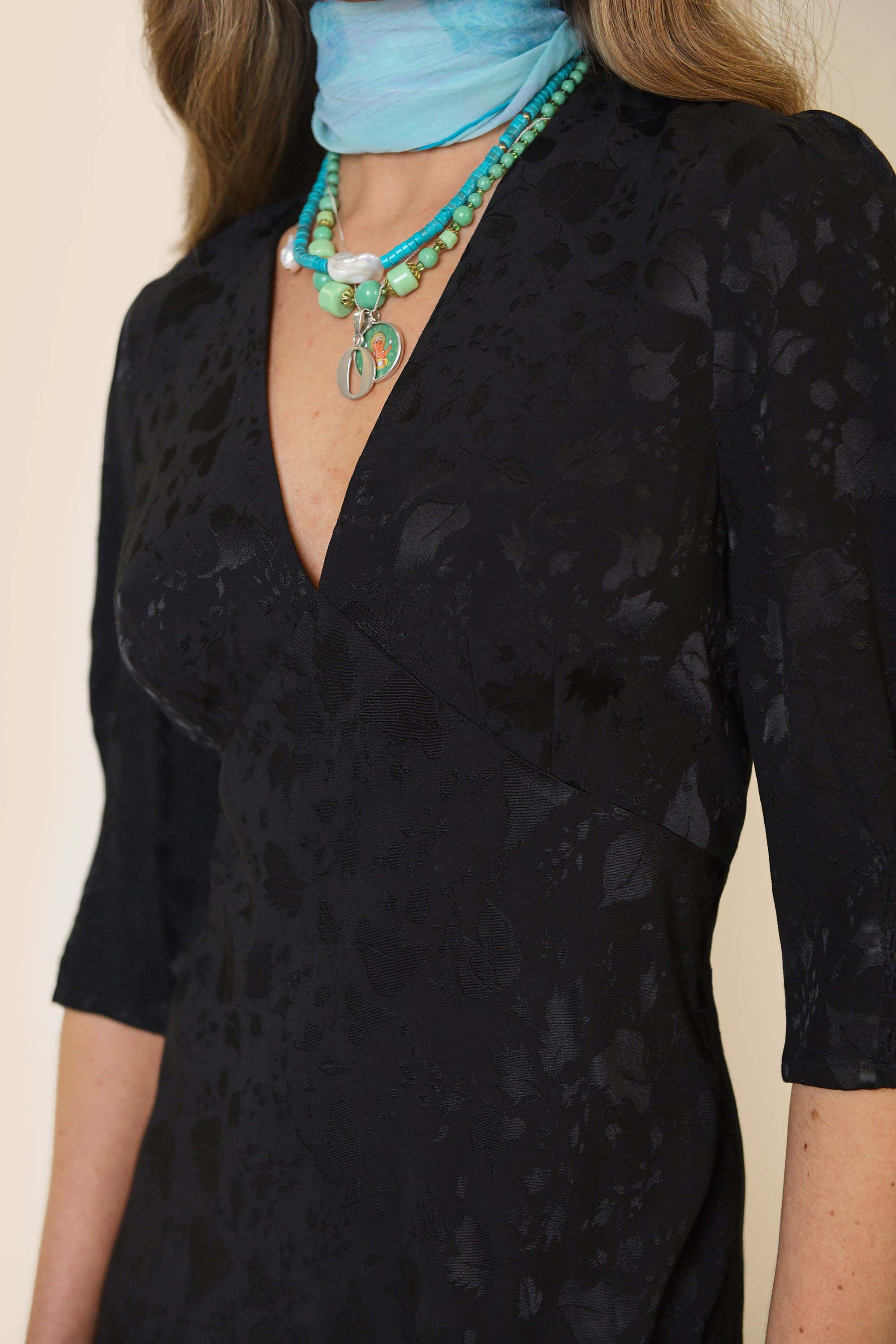 Zadie - Leaf Heart Black - Image 5