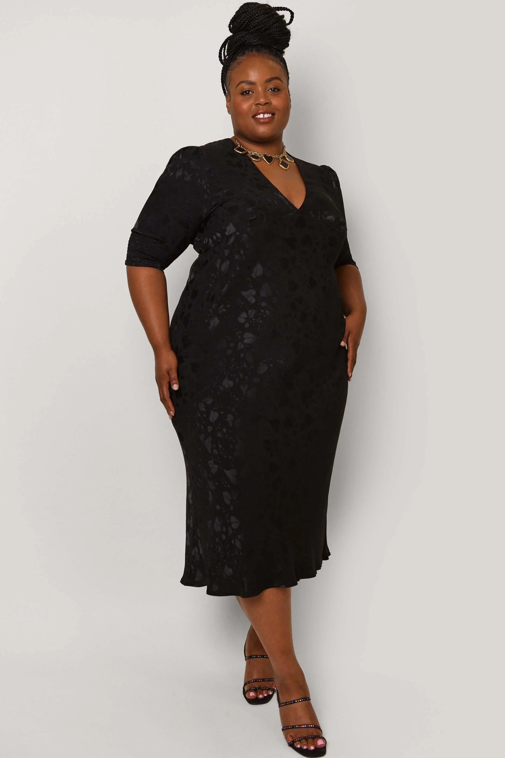 Zadie - Leaf Heart Black - Image 6